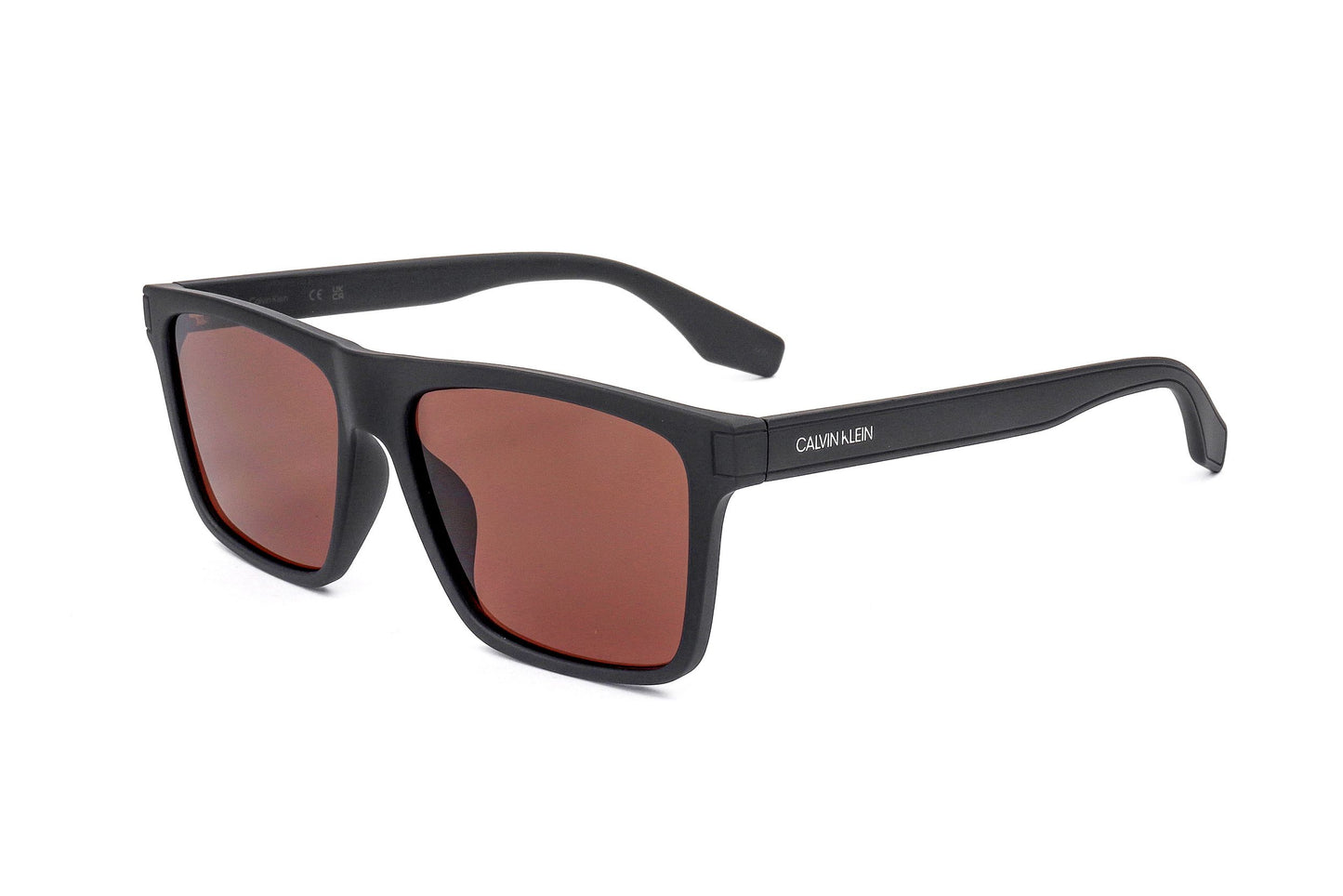 Calvin Klein Matte Navy Square Sunglasses for Men