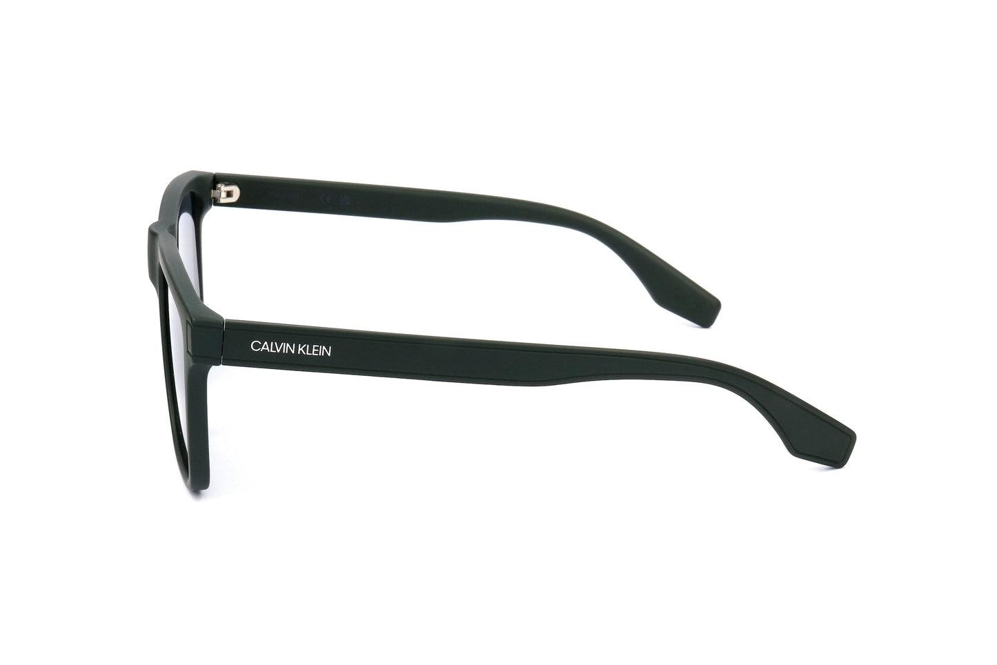 Calvin Klein Matte Black Men’s Sunglasses – Modern Minimalist Square Frame