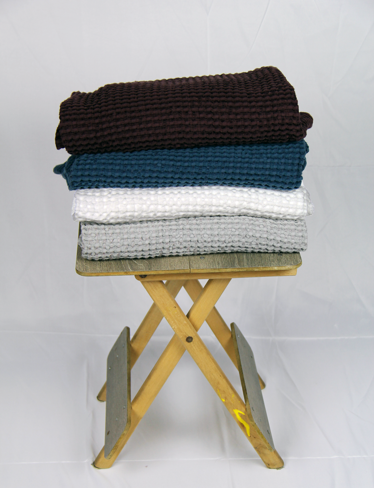 Amber Waffle Linen Towel Set