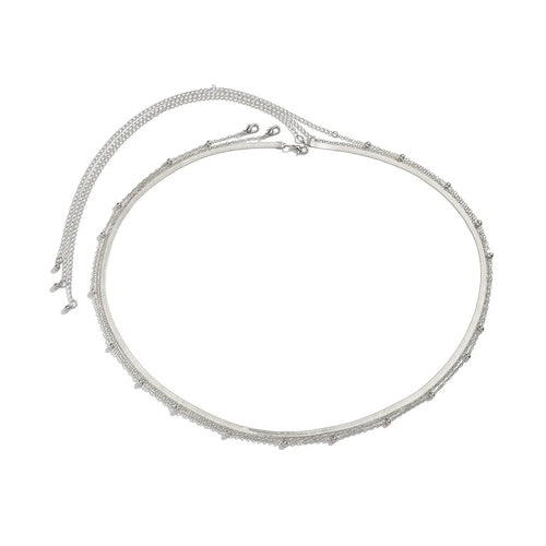 Elegant Snake Chain Waist Belt – Gold & Silver Summer Body Jewelry