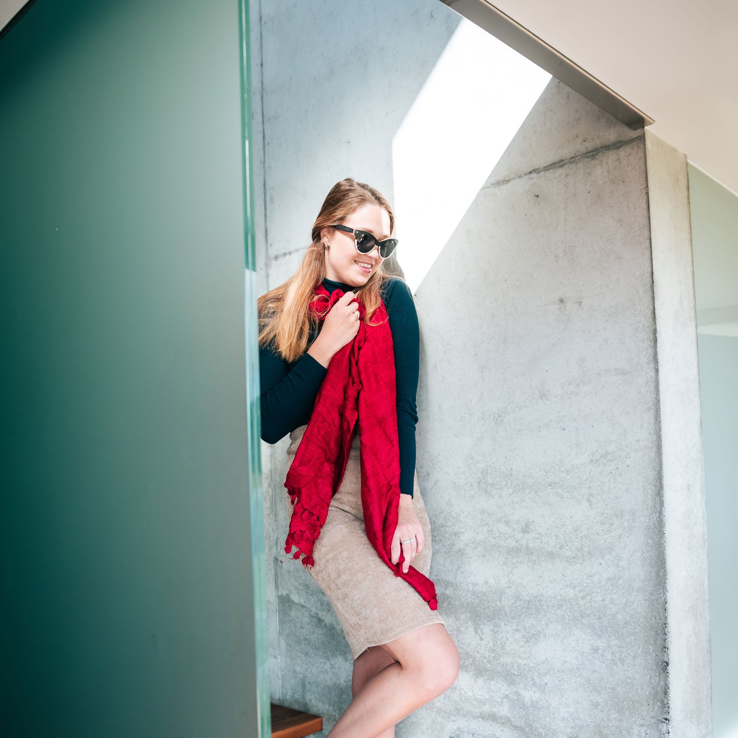 French Séduction Wooden Sunglasses for Women