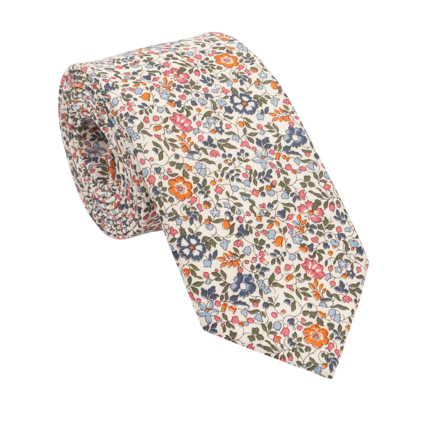 Vanilla Katie og Millie Liberty Bomuldsslips – Varm Efterårs Blomsterklassiker