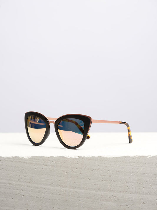 New York Fling Wooden Cat-Eye Sunglasses for Women
