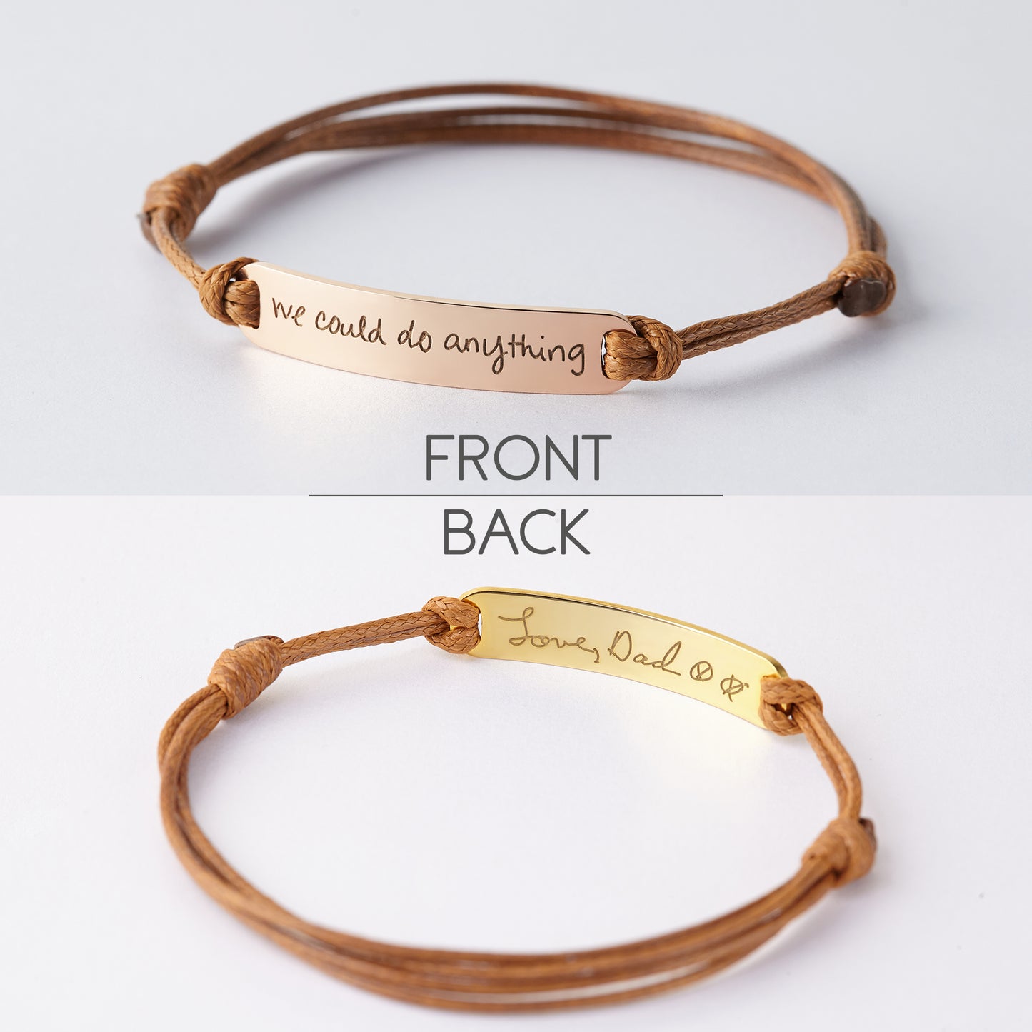Personalised Handwriting Bracelet – Signature Keepsake