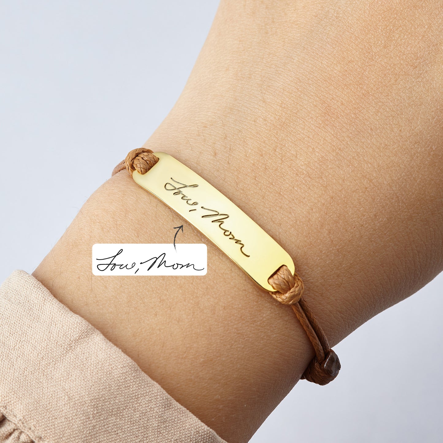 Personalised Handwriting Bracelet – Signature Keepsake