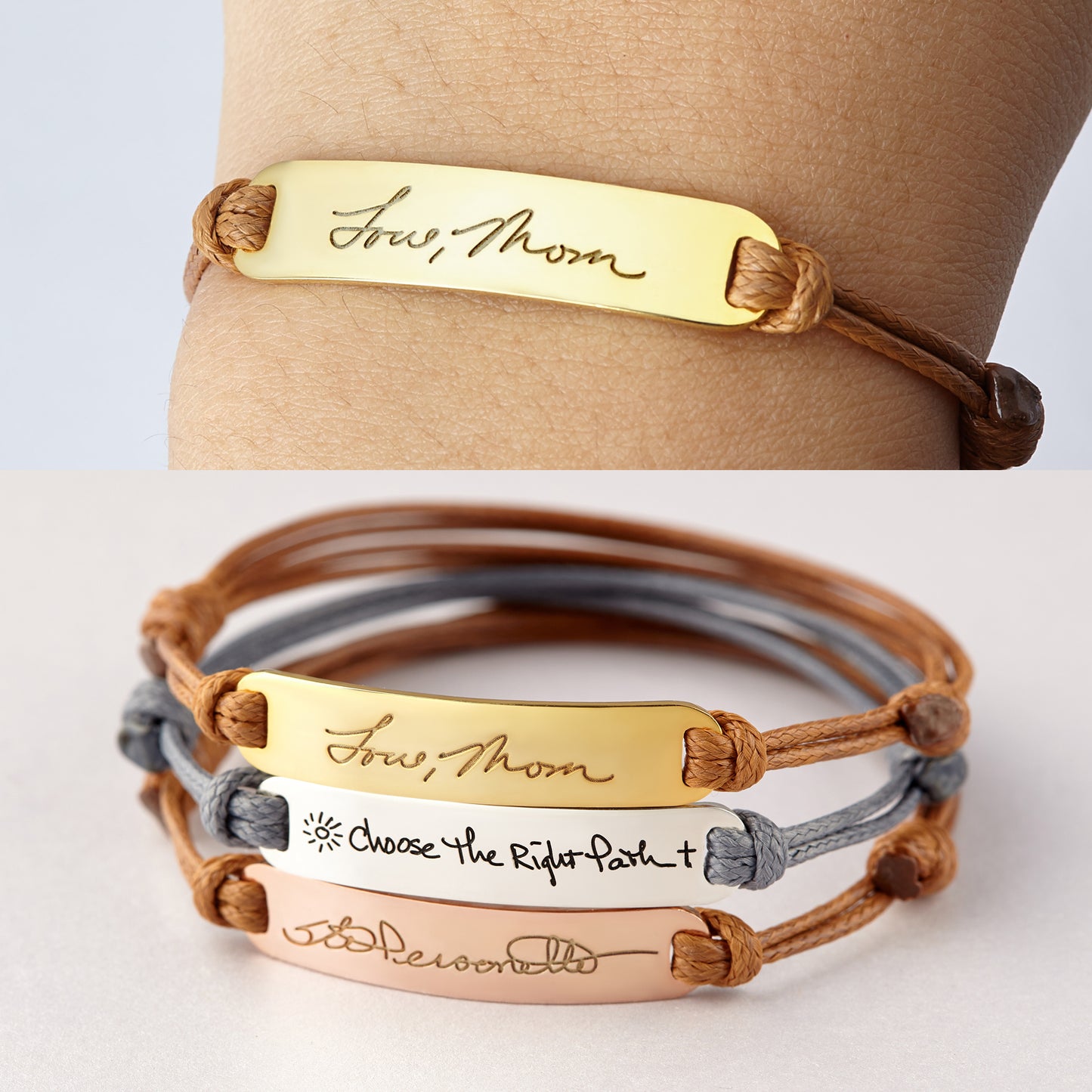 Personalised Handwriting Bracelet – Signature Keepsake