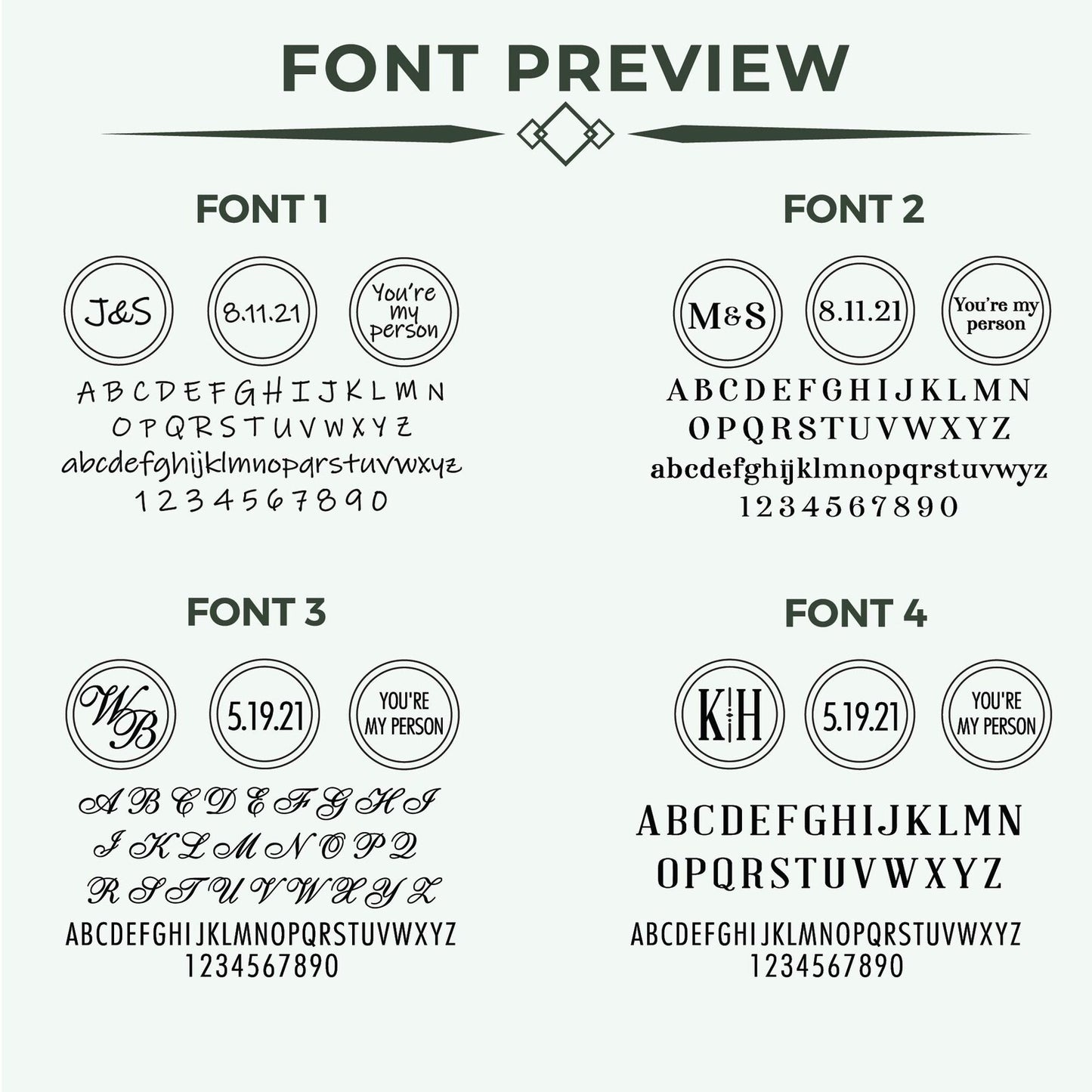 Personalised Initials Cufflinks