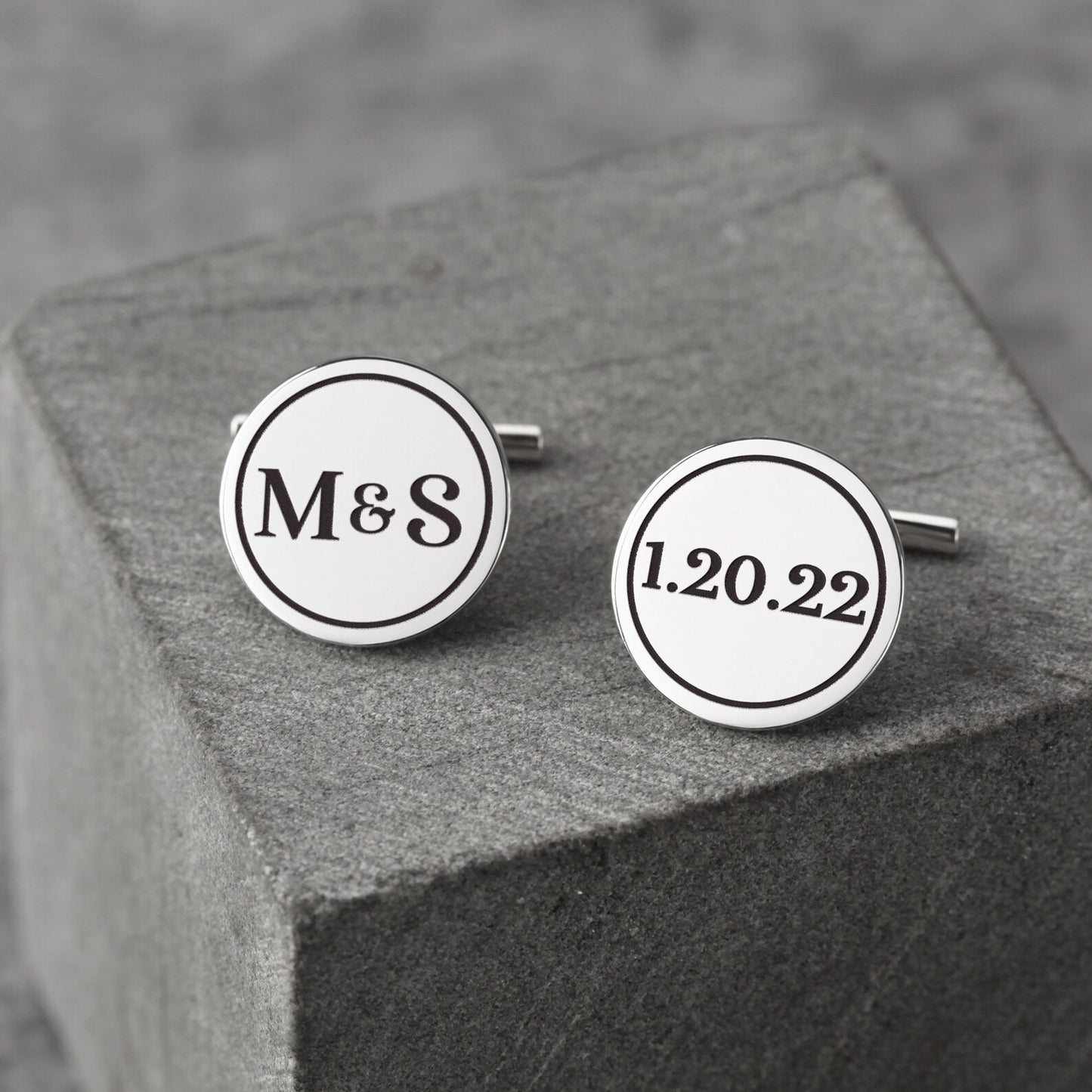 Personalised Initials Cufflinks