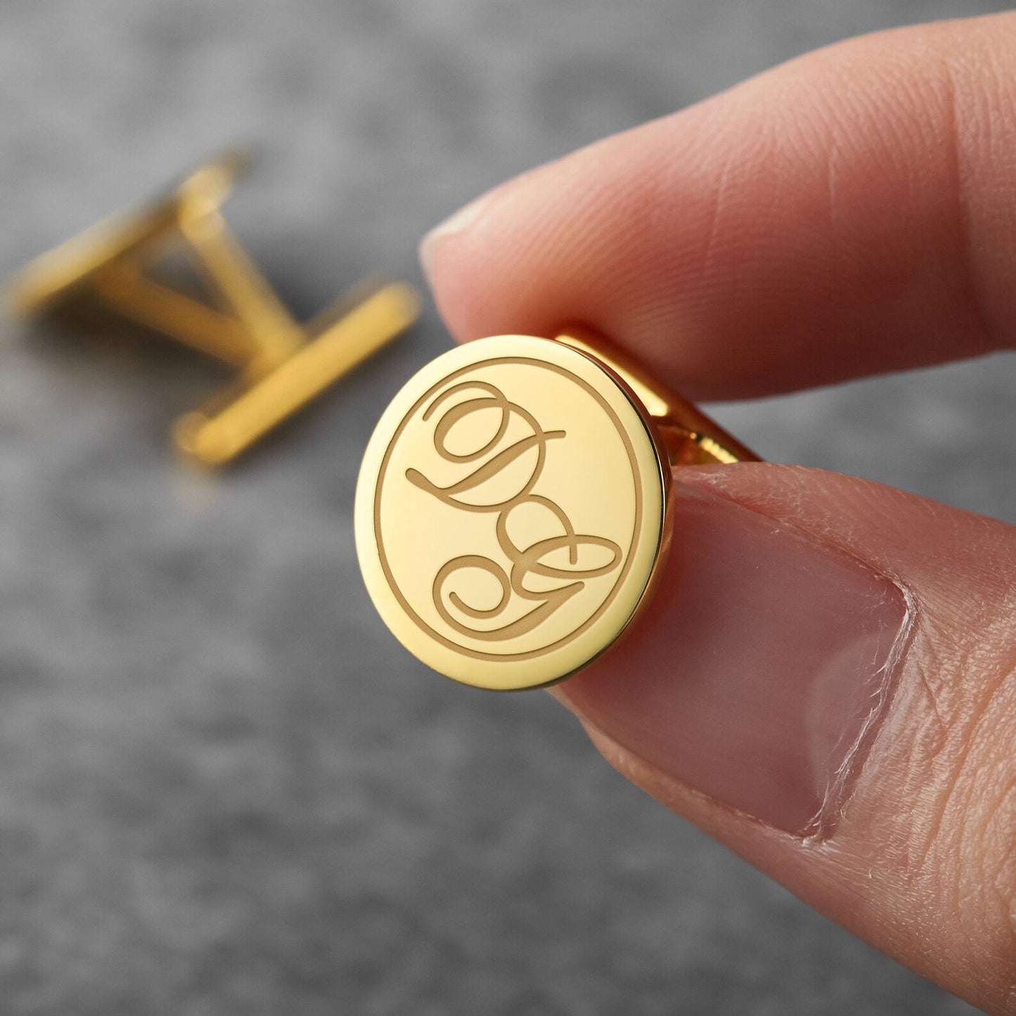 Personalised Initials Cufflinks