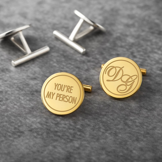 Personalised Initials Cufflinks